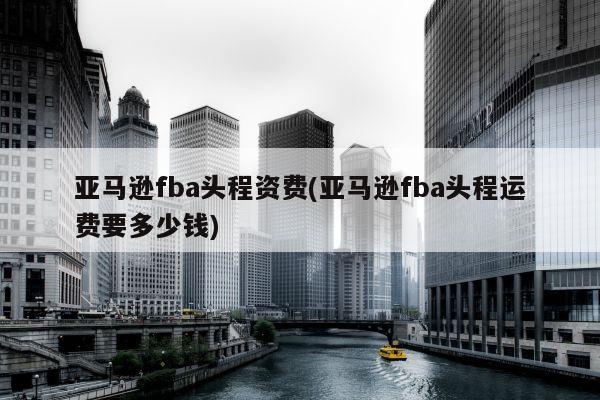 亚马逊fba头程资费(亚马逊fba头程运费要多少钱)