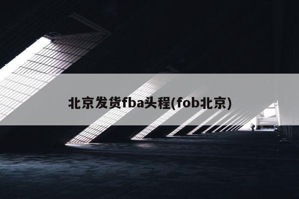 北京发货fba头程(fob北京)