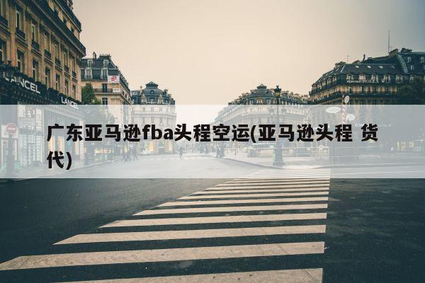 广东亚马逊fba头程空运(亚马逊头程 货代)