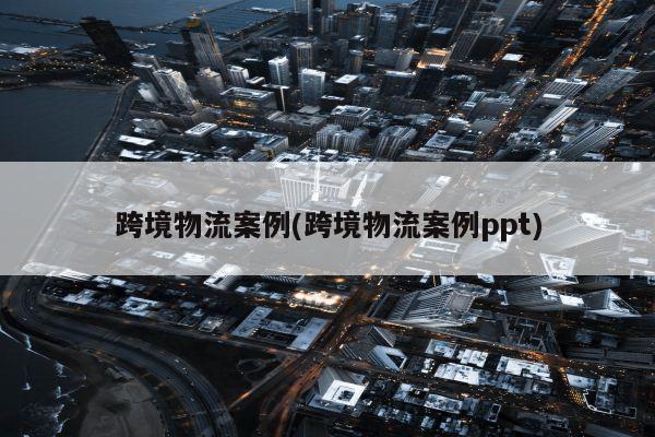 跨境物流案例(跨境物流案例ppt)