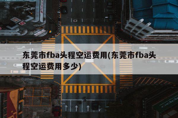 东莞市fba头程空运费用(东莞市fba头程空运费用多少)