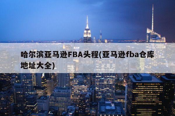 哈尔滨亚马逊FBA头程(亚马逊fba仓库地址大全)